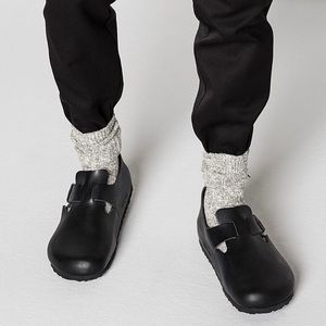 Birkenstock London Leather Shoe Clog
